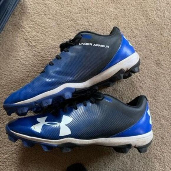 Under Armour Size 10 Baseball Cleats Spikes - Picture 7 of 11